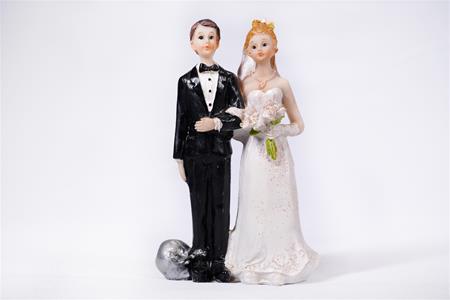 <b>Escultura de casal de noivos</b>