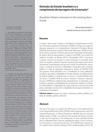 Omiss�o do Estado brasileiro[...]