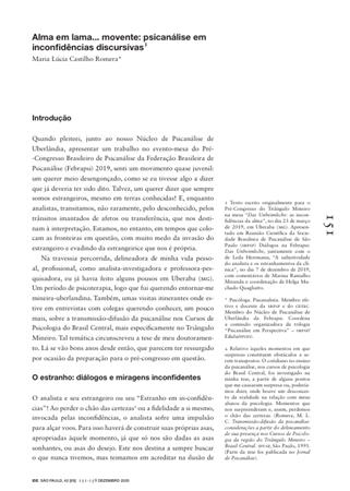 Alma em lama... movente: psi[...]