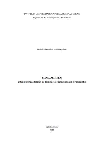FLOR AMARELA: estudo sobre a[...]
