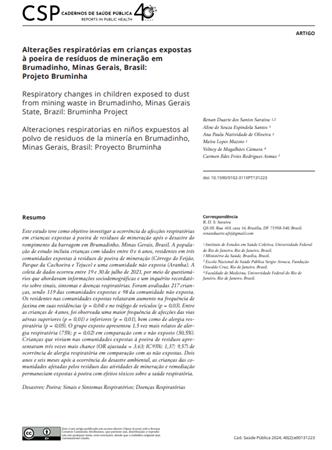 Altera��es respirat�rias em [...]