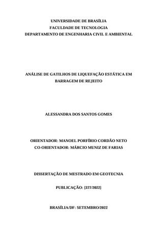 An�lise de gatilhos de lique[...]