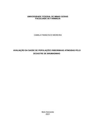 Avalia��o da sa�de de popula[...]