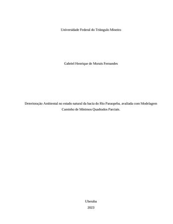 Deteriora��o ambiental no es[...]