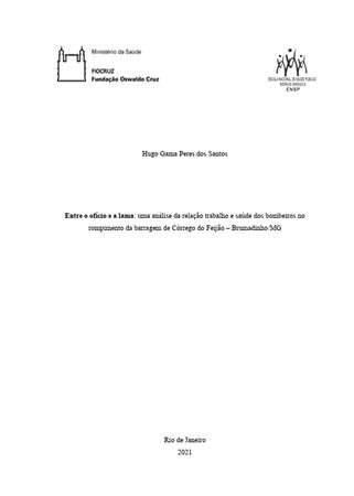 Entre o of�cio e a lama: uma[...]