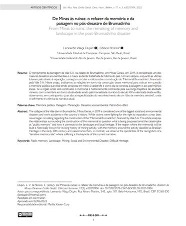 De Minas s runas: o refaze[...]