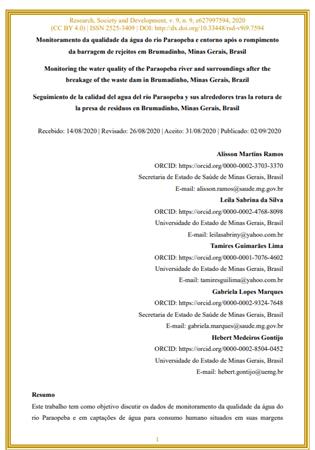 Monitoramento da qualidade d[...]