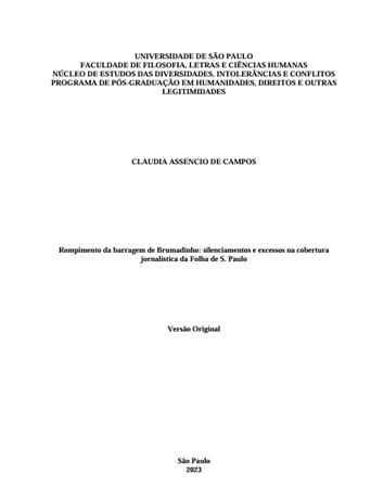 Rompimento da barragem de Br[...]