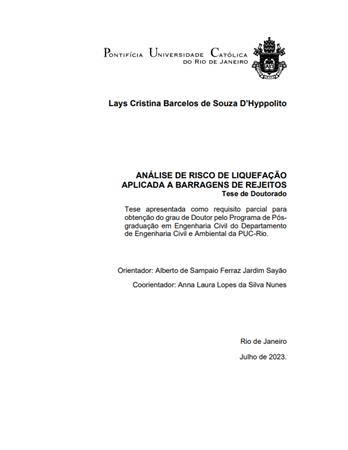 An�lise de risco de liquefa�[...]