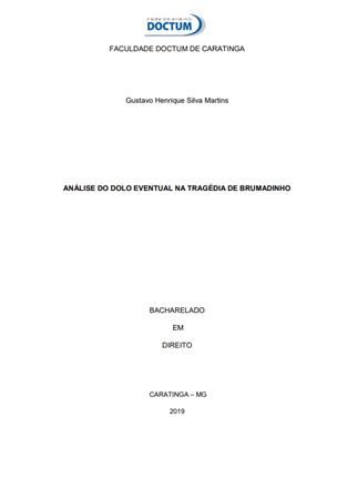 ANLISE DO DOLO EVENTUAL NA [...]
