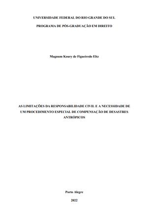 As limitaes da responsabil[...]