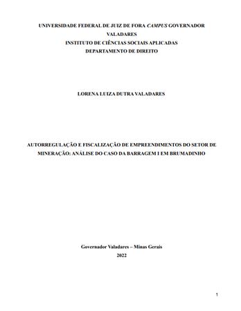 Autorregula��o e fiscaliza��[...]