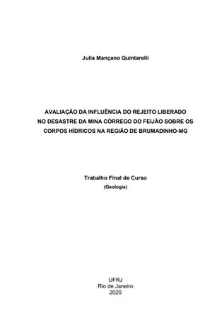 Avalia��o da influ�ncia do r[...]