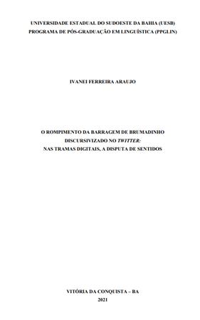 O ROMPIMENTO DA BARRAGEM DE [...]