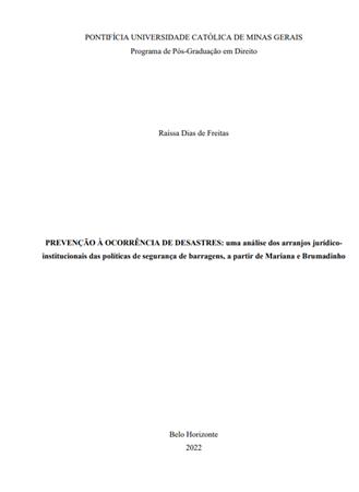 PREVEN��O � OCORR�NCIA DE DE[...]