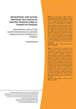 BRUMADINHO: UMA LEITURA ORIE[...]