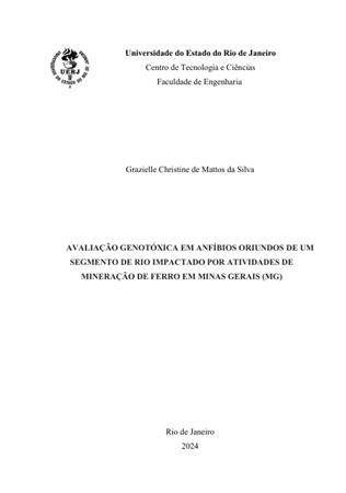 Avalia��o genot�xica em anf�[...]