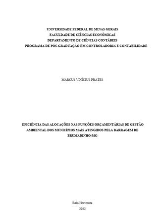 Efici�ncia das aloca��es nas[...]