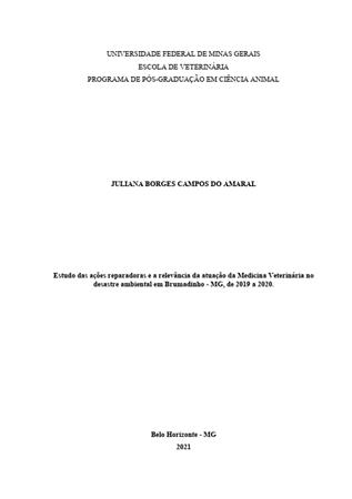 Estudo das a��es reparadoras[...]