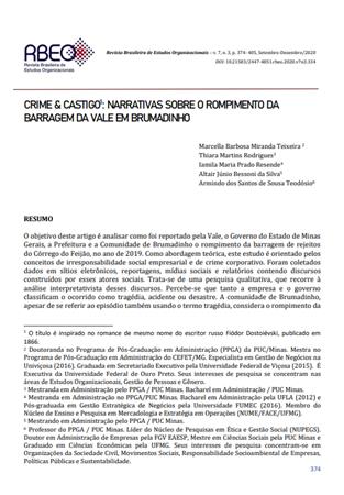 CRIME & CASTIGO: NARRATIVAS [...]