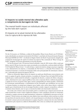 O impacto na sa�de mental do[...]