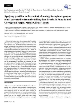 Applying geoethics to the co[...]