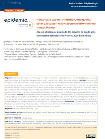 Healthcare access, utilizati[...]