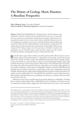 The history of geology meets[...]